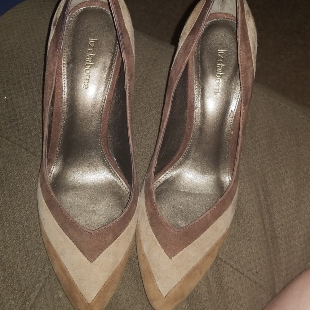 3' heel great work pumps